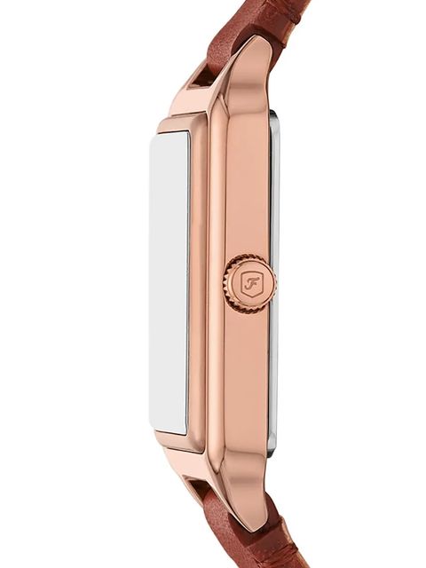 Fossil zegarek i bransoletka kolor złoty ES5377SET - zdjęcie produktu nr 2