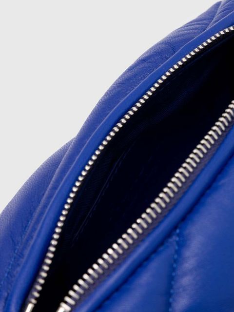 Fiorucci torebka skórzana Electric Blue Leather Mini Mella Bag