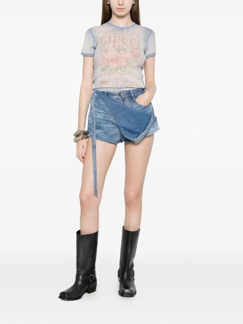 Diesel textured shorts - Blue - zdjęcie produktu nr 2