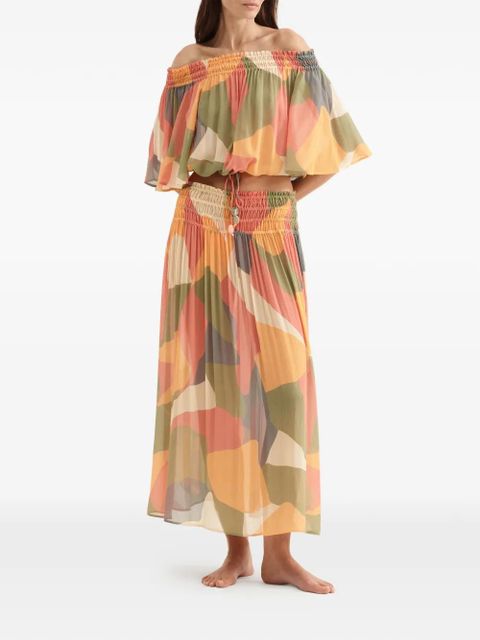 ERES Highlight midi skirt - Orange - zdjęcie produktu nr 2