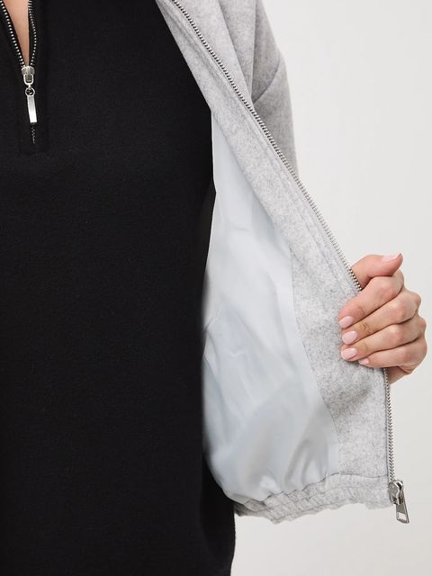 Medicine kurtka bomber kolor szary