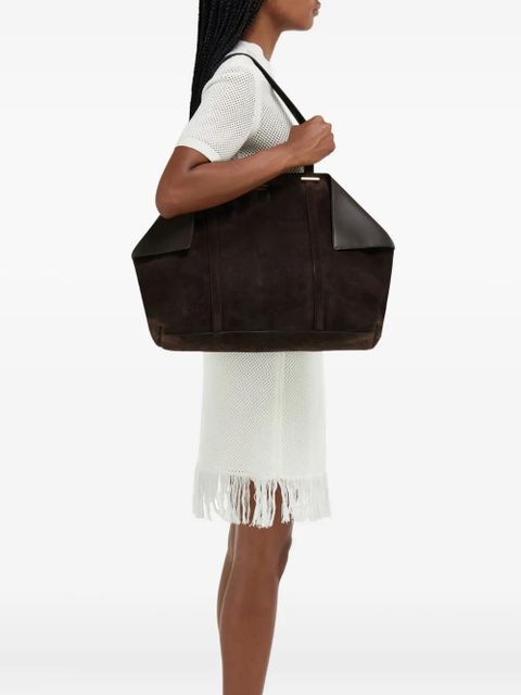 Ferragamo large folded-sides tote bag - Brown - zdjęcie produktu nr 1