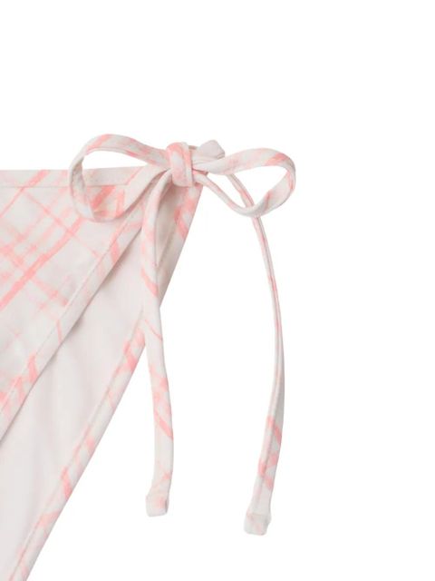 Burberry check bikini briefs - Pink - zdjęcie produktu nr 2