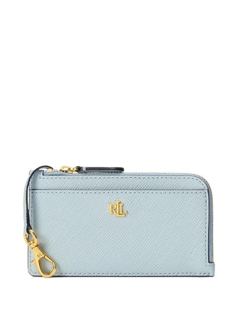 Lauren Ralph Lauren logo-plaque leather wallet - Blue - zdjęcie produktu nr 2