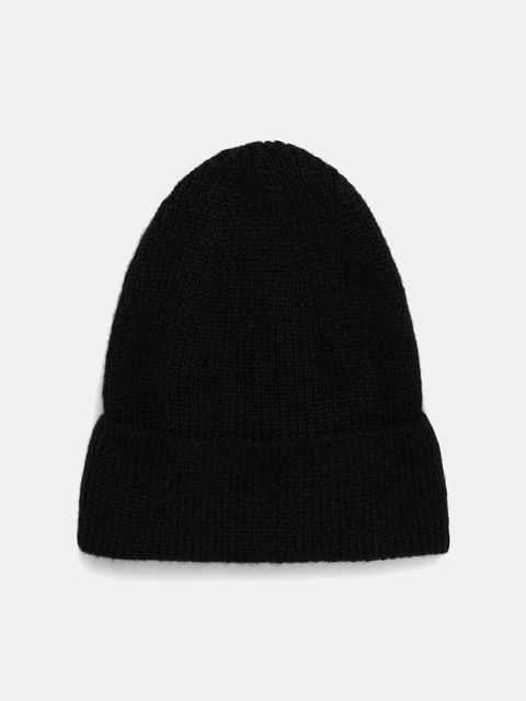 Answear.LAB czapka z wełną merino kolor czarny