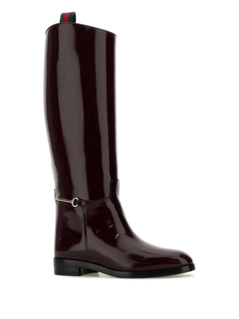 Gucci Horsebit boots - Red - zdjęcie produktu nr 2