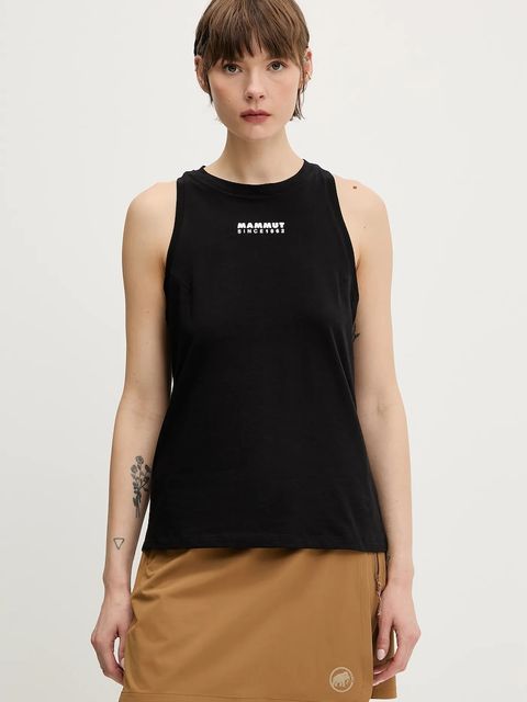 Mammut top sportowy kolor czarny 1017-03993 - zdjęcie produktu nr 1