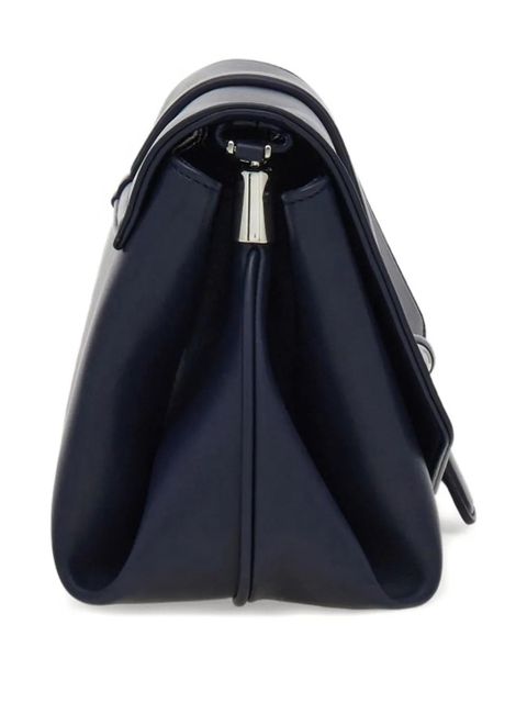 Ferragamo leather shoulder bag - Blue