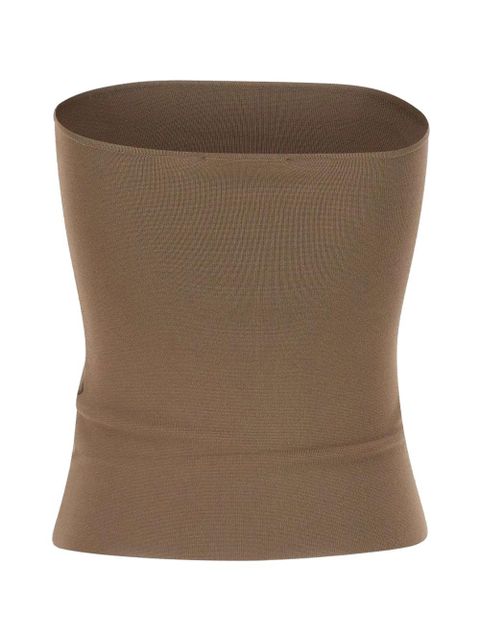 ENTIRE STUDIOS sleeveless bandeau top - Brown - zdjęcie produktu nr 2