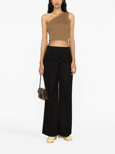 Jacquemus Le Pantalon Criollo wool trousers - Black - zdjęcie produktu nr 2