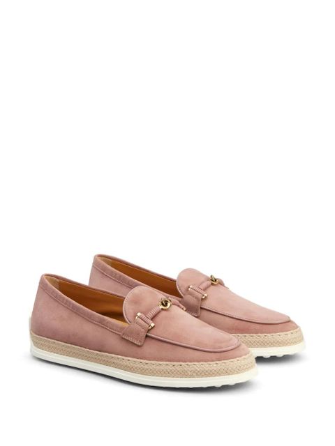 Tod's Gomma leather loafers - Pink - zdjęcie produktu nr 2