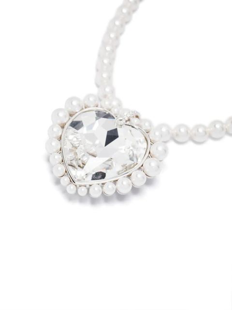 Swarovski x Ariana Grande pearl necklace - Silver