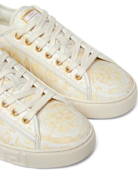 Versace Greca printed sneakers - Neutrals - zdjęcie produktu nr 2