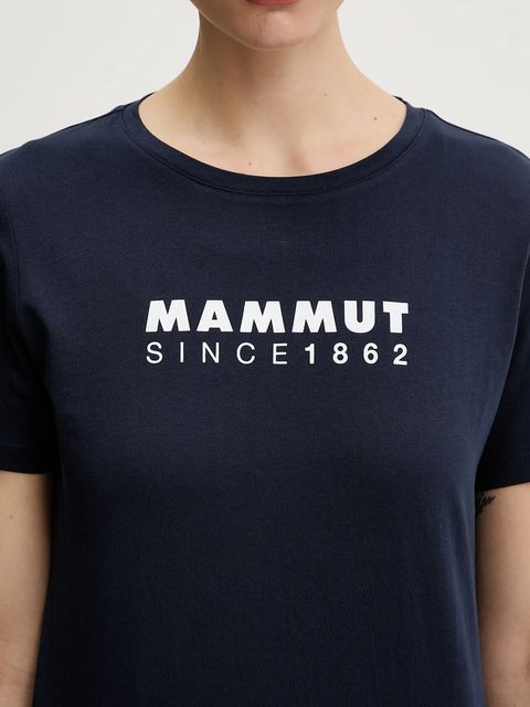 Mammut t-shirt sportowy damski kolor granatowy 1017-03903