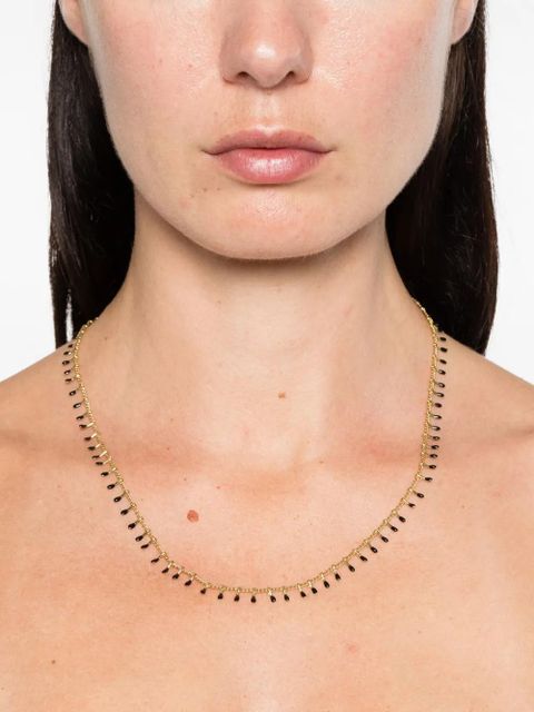 ISABEL MARANT beaded chain necklace - Gold