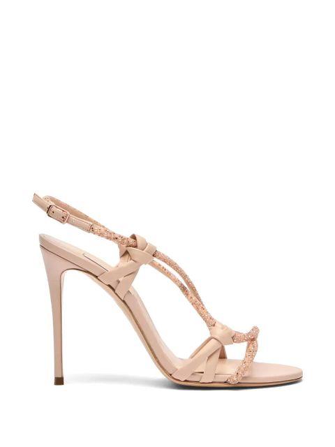 Casadei Julia Itaca leather sandals - Neutrals - zdjęcie produktu nr 1