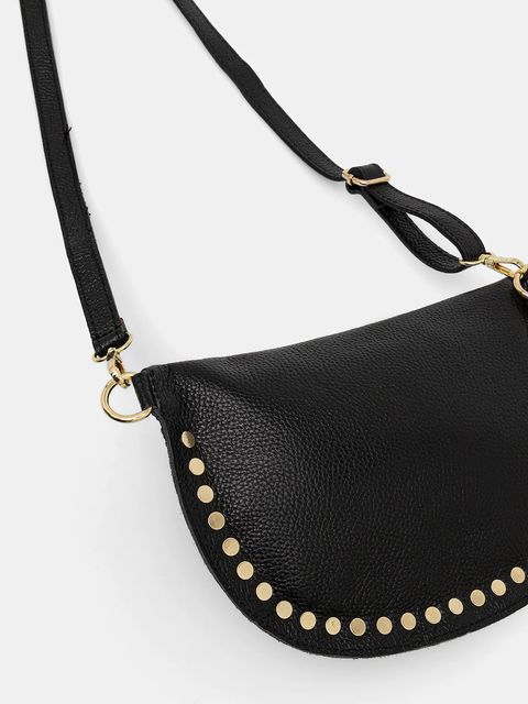 Answear.LAB torebka skórzana kolor czarny