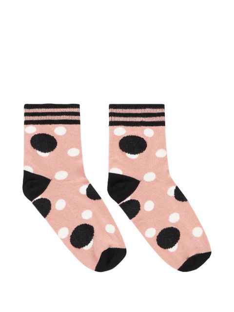 Valentino Garavani polka dot socks - Pink - zdjęcie produktu nr 2