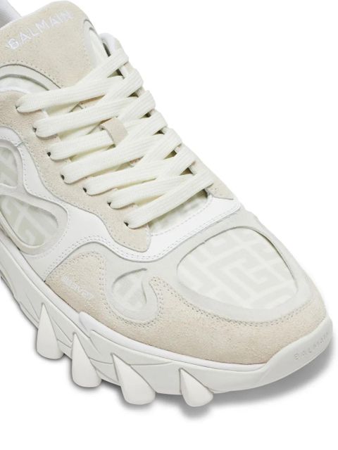 Balmain B-East monogram sneakers - Neutrals - zdjęcie produktu nr 2