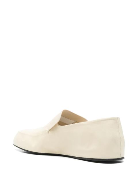 Jil Sander leather loafers - Neutrals - zdjęcie produktu nr 2