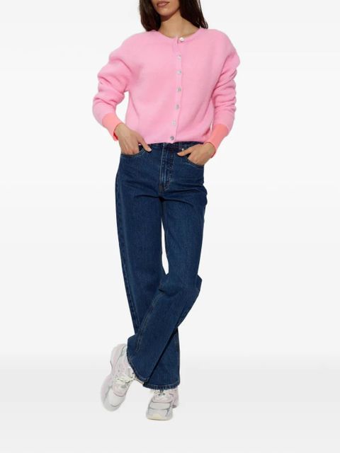 American Vintage buttoned cardigan - Pink - zdjęcie produktu nr 2