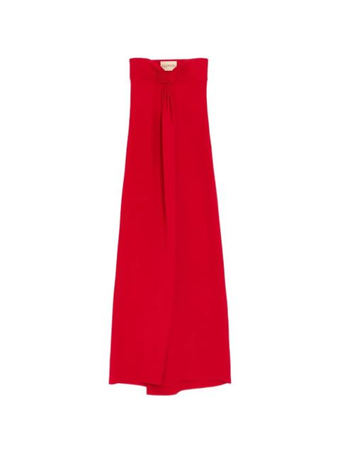 Valentino Garavani cady couture long dress - Red - zdjęcie produktu nr 1