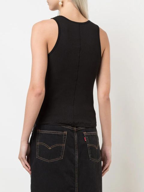 WARDROBE.NYC ribbed slim-fit tank top - Black