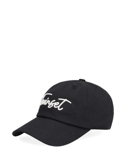 TWINSET logo-embroidery baseball cap - Black - zdjęcie produktu nr 1