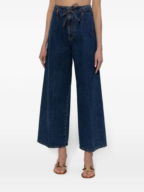 ETRO logo-embroidered jeans - Blue