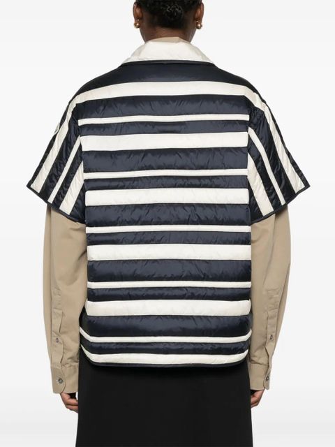 Moncler padded shirt - White