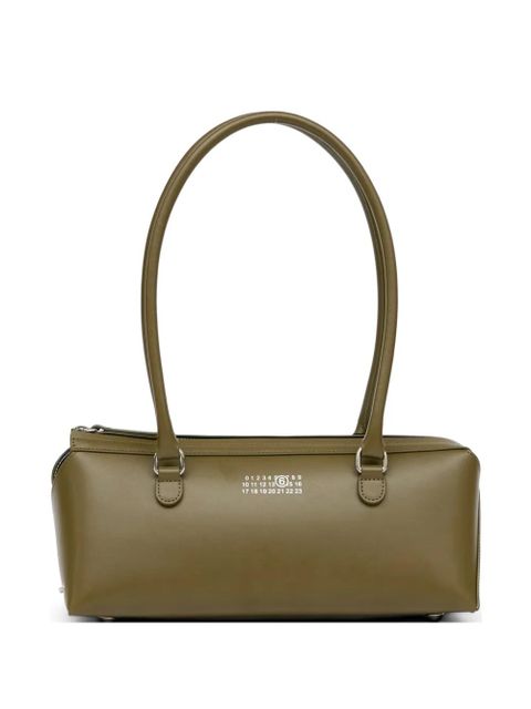 MM6 Maison Margiela mini Bauletto J leather shoulder bag - Green - zdjęcie produktu nr 1