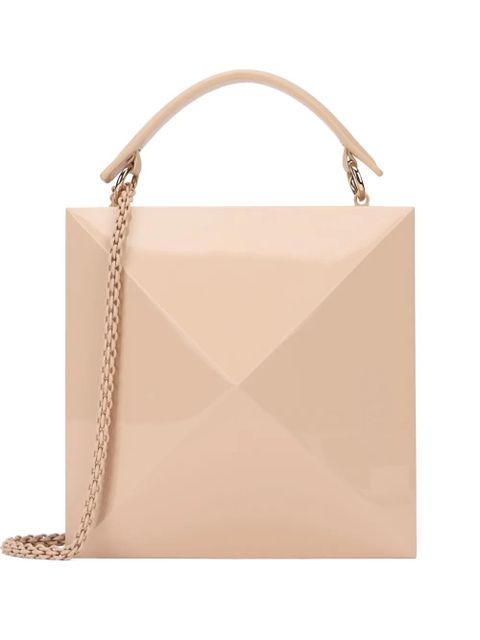 Valentino Garavani geometric clutch bag - Neutrals - zdjęcie produktu nr 1