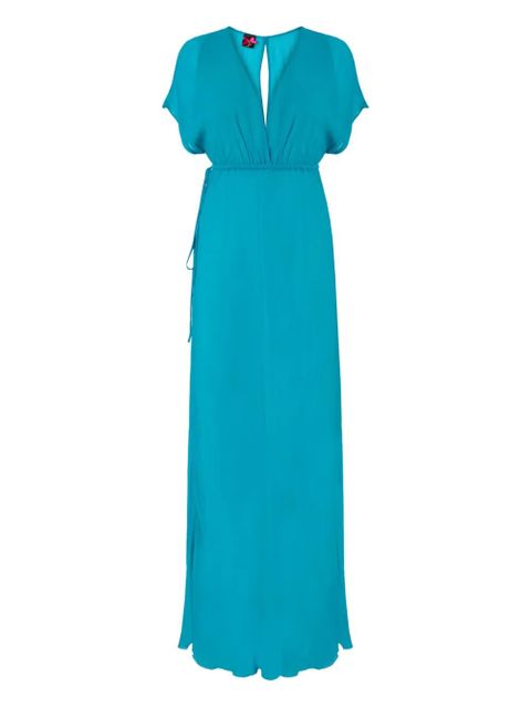 PINKO keyhole maxi dress - Blue - zdjęcie produktu nr 1