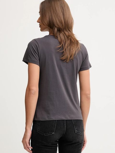 Pepe Jeans t-shirt bawełniany damski kolor szary PL5000026 - zdjęcie produktu nr 2