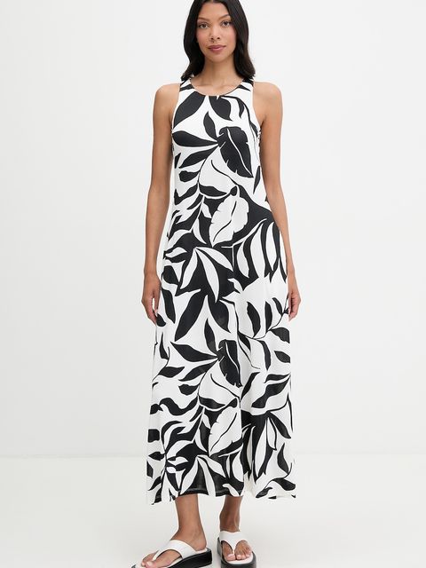 Max Mara Beachwear sukienka z wiskozy - zdjęcie produktu nr 1