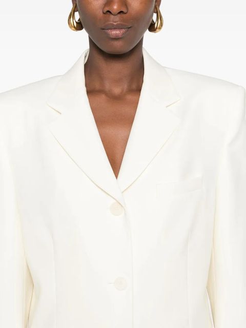 Magda Butrym single-breasted blazer - Neutrals
