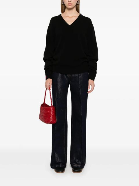 Tory Burch ruched sweater - Black - zdjęcie produktu nr 2