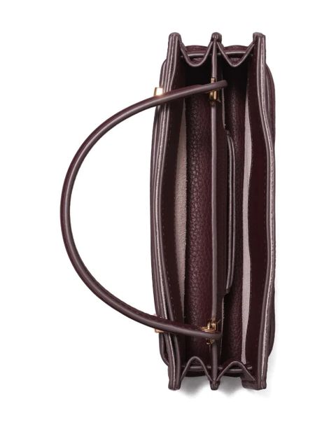 Tory Burch mini Lee Radziwill pebble tote bag - Red