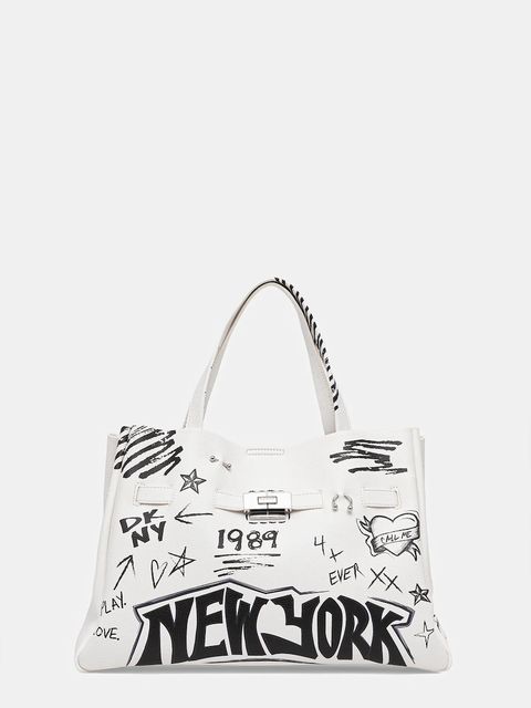 Dkny torebka kolor biały R54DDK43 - zdjęcie produktu nr 1