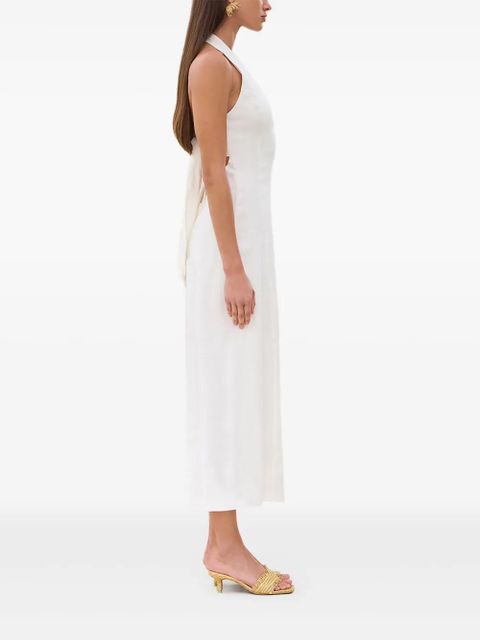 Cult Gaia Lianna cut-out midi dress - White
