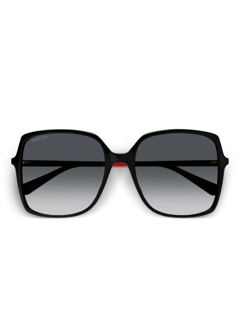 Gucci Eyewear square-frame sunglasses - Black - zdjęcie produktu nr 1