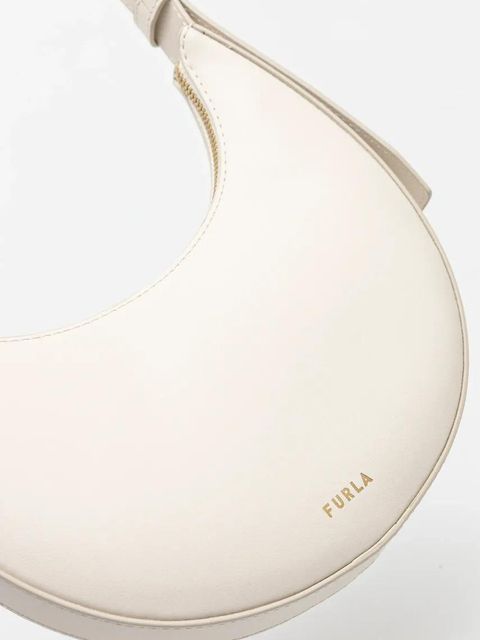 Furla torebka skórzana kolor beżowy WE00649.AX0733.PNN001007