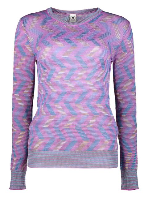 Missoni Zigzag sweater - Purple - zdjęcie produktu nr 1