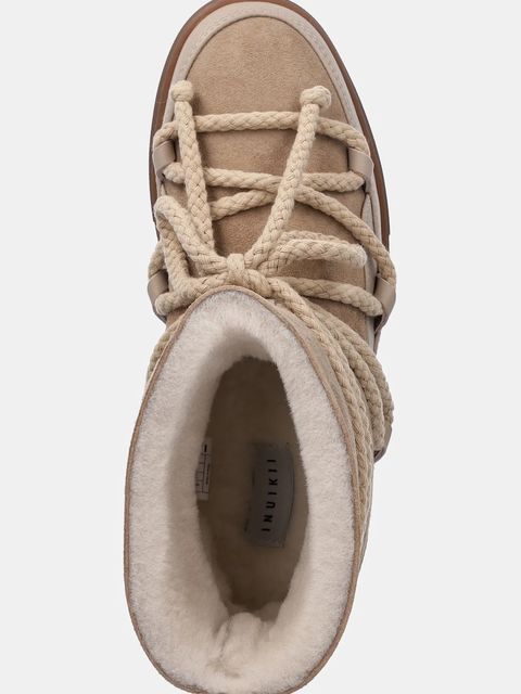 Inuikii śniegowce zamszowe Classic kolor beżowy 1001.003.0122.250