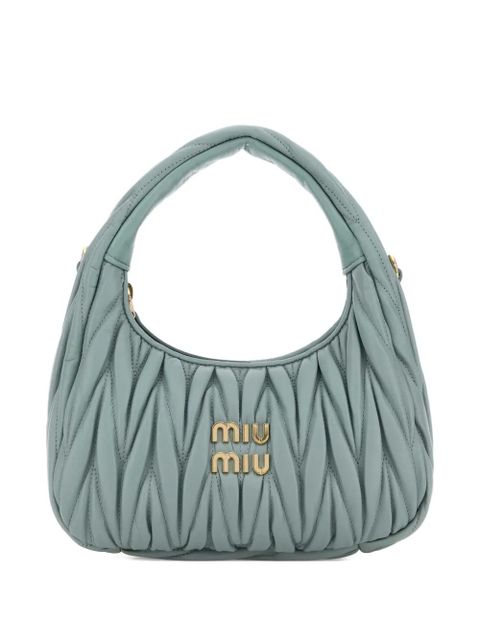 Miu Miu Wander shoulder bag - Blue - zdjęcie produktu nr 1
