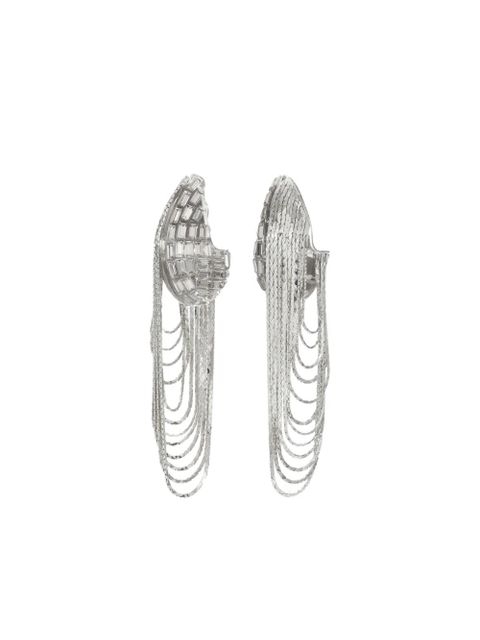 Tory Burch Runway chain earrings - Silver - zdjęcie produktu nr 1