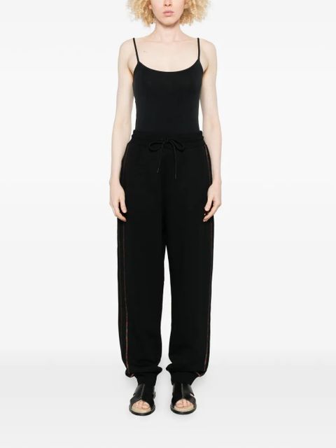 Missoni logo-patch side-stripe track pants - Black
