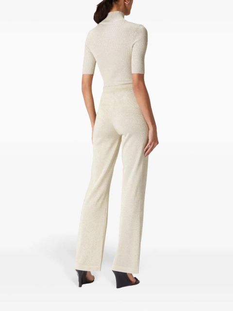 Missoni high-waisted flared trousers - Neutrals