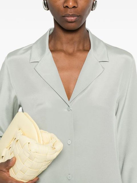 Max Mara collared buttoned shirt - Green