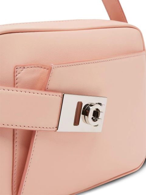 Ferragamo small Camera Case leather crossbody bag - Pink
